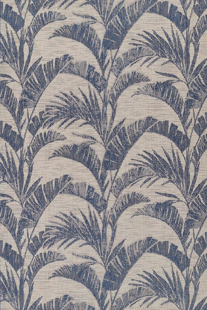 Riviera 1 Blue Palm Outdoor Rug