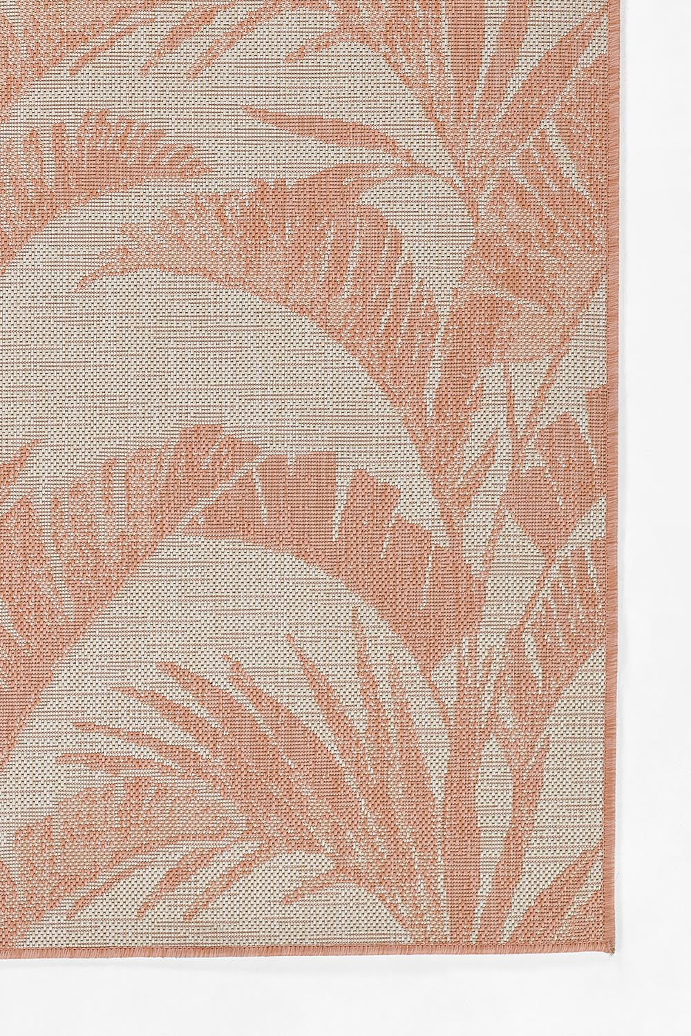 Riviera 1 Coral Palm Outdoor Rug