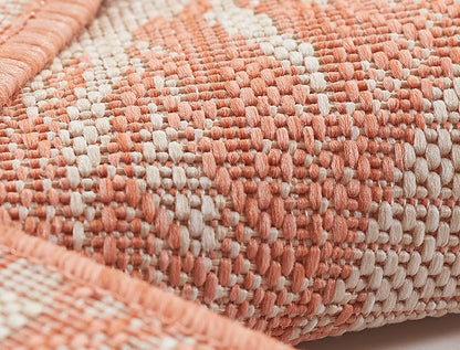 Riviera 1 Coral Palm Outdoor Rug