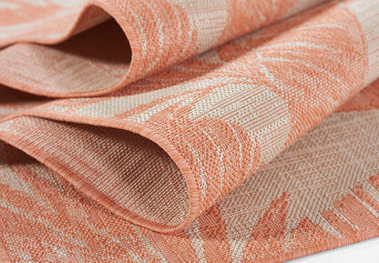 Riviera 1 Coral Palm Outdoor Rug