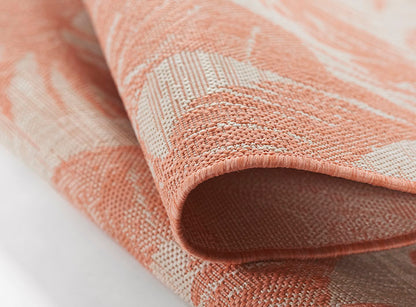 Riviera 1 Coral Palm Outdoor Rug