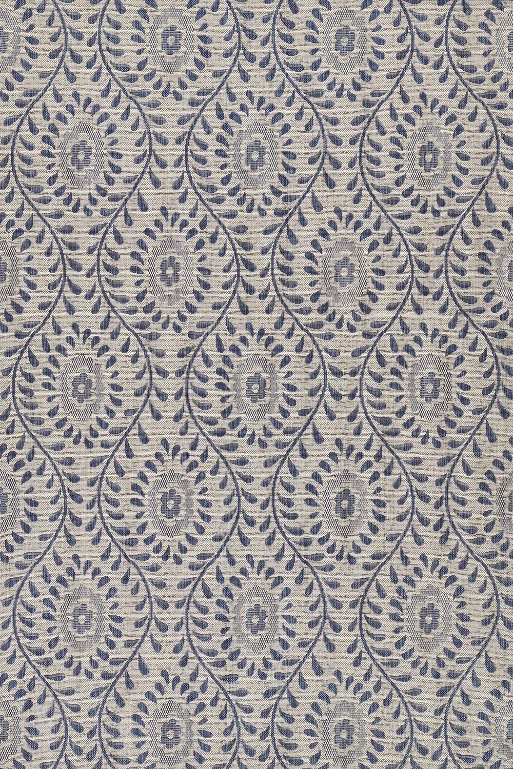 Riviera 9 Blue Floral Outdoor Rug