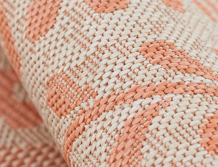 Riviera 9 Coral Floral Outdoor Rug