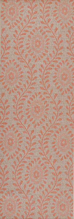 Riviera 9 Coral Floral Outdoor Rug