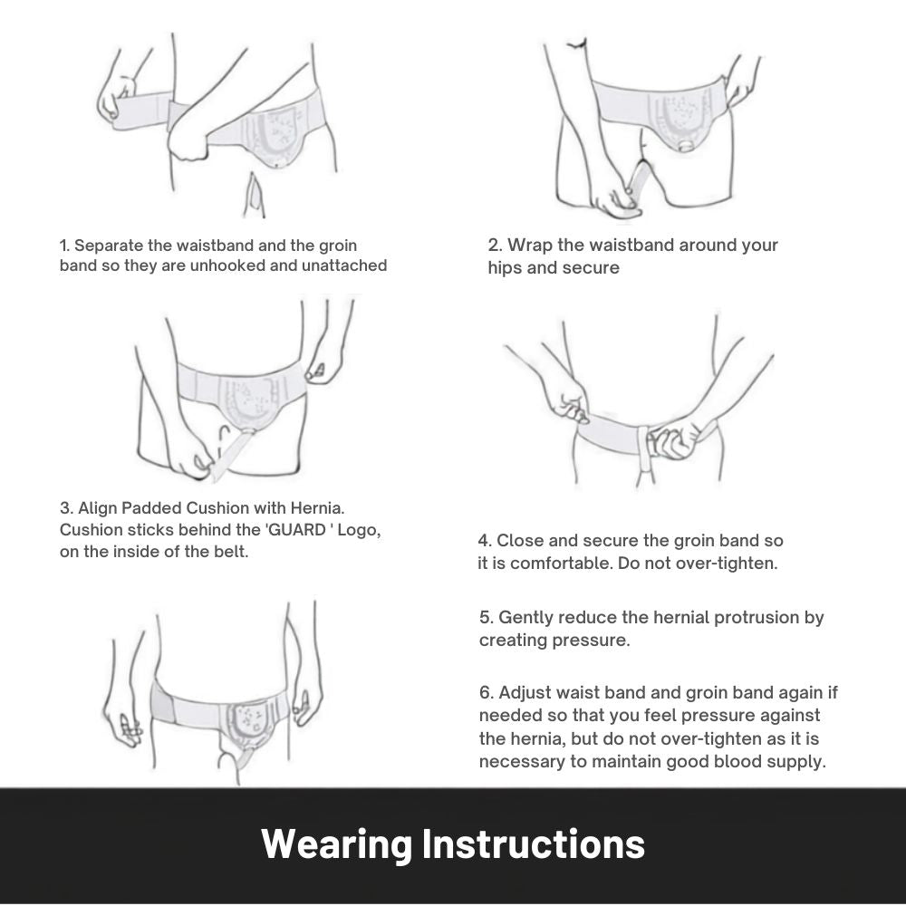 Ziba Relief Inguinal Hernia Support Belt